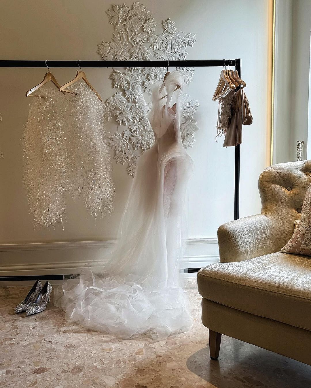 Radhika's Outfit By Lever Couture